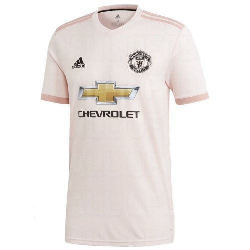 Футбольная футболка Манчестер Юнайтед Гостевая 2018 2019 с коротким рукавом XL(50)