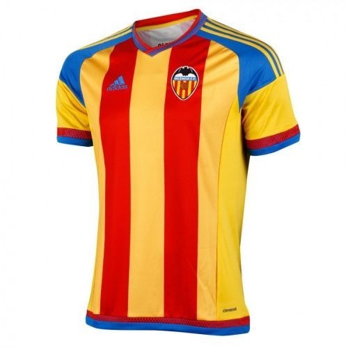 Футбольная футболка Валенсия Гостевая 2015 2016 с длинным рукавом 2XL(52)