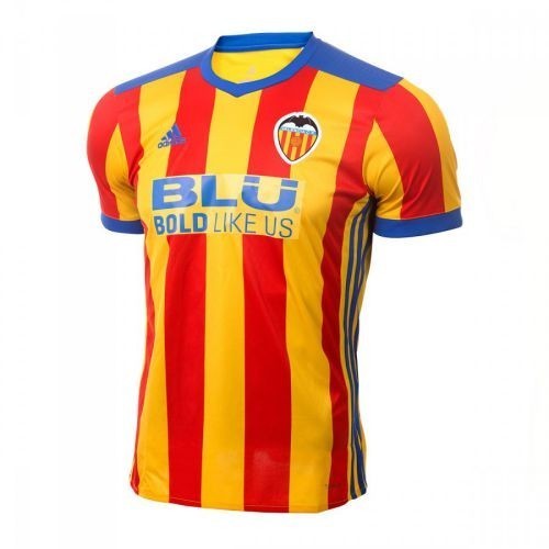Футбольная футболка Валенсия Гостевая 2017 2018 с длинным рукавом 6XL(62)