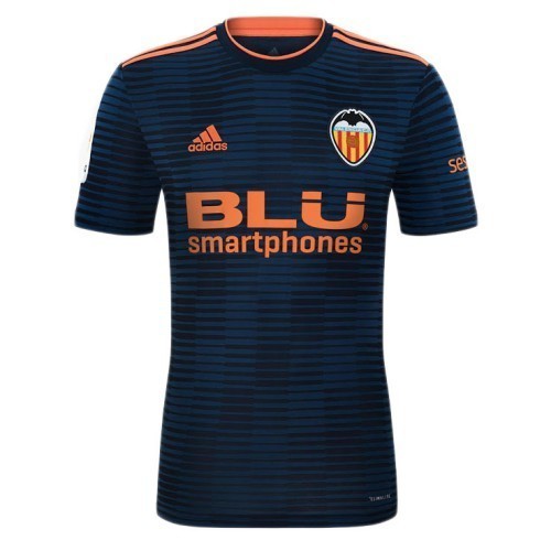 Футбольная футболка Валенсия Гостевая 2018 2019 с длинным рукавом 6XL(62)