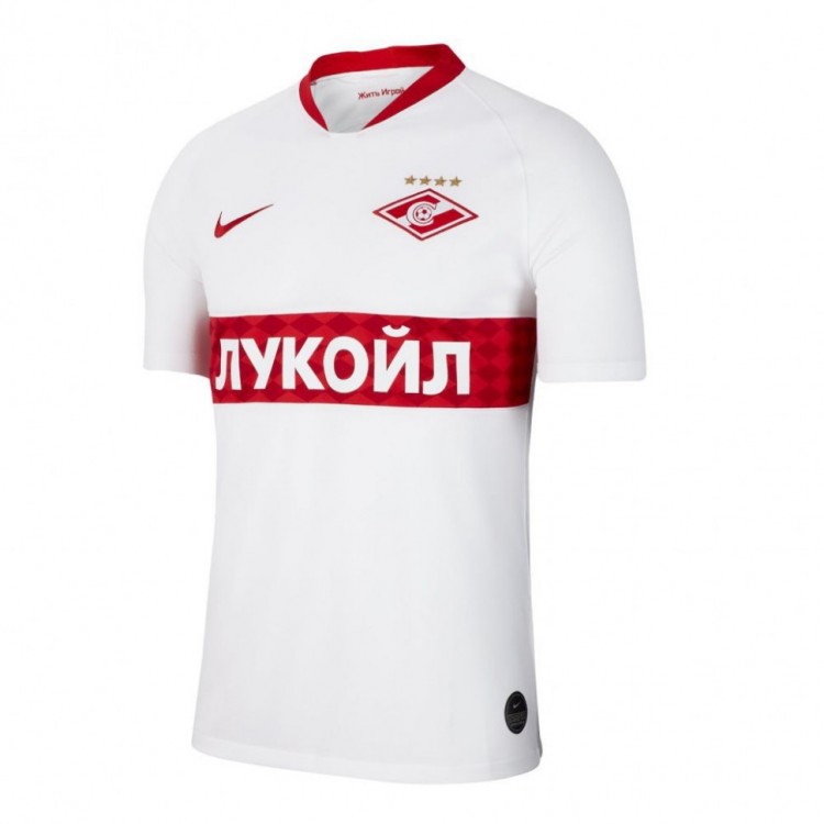 Футбольная футболка для детей Спартак Гостевая 2019 2020 XL (рост 152 см)