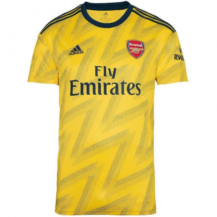 Футбольная футболка для детей Арсенал Гостевая 2019 2020 M (рост 128 см)