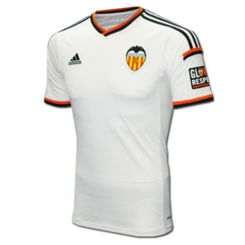 Футбольная футболка Валенсия Домашняя 2014 2015 с коротким рукавом 4XL(58)